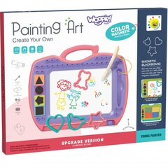 Красочная магнитная доска WOOPIE со штампами и рисунками цена и информация | Развивающие игрушки | pigu.lt