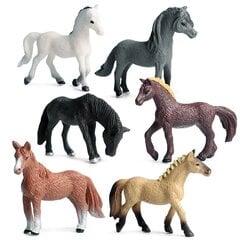 Arklių figūrėlių rinkinys Woopie, 16 vnt. kaina ir informacija | Žaislai berniukams | pigu.lt