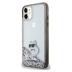 Guess GUHCN61PSFDGSK iPhone 11 | Xr 6.1" czarny|black hardcase Sequin Script Metal цена и информация | Чехлы для телефонов | pigu.lt