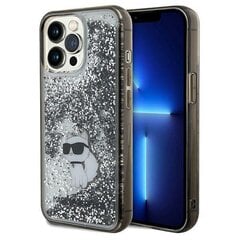 Karl Lagerfeld KLHCP13LLKCNSK iPhone 13 Pro | 13 6.1" transparent hardcase Liquid Glitter Choupette цена и информация | Чехлы для телефонов | pigu.lt