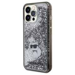 Karl Lagerfeld KLHCP13LLKCNSK iPhone 13 Pro | 13 6.1" transparent hardcase Liquid Glitter Choupette цена и информация | Чехлы для телефонов | pigu.lt