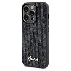 Guess GUHCP13LPMSDGSK iPhone 13 Pro | 13 6.1" czarny|black hardcase Disco Metal Script цена и информация | Чехлы для телефонов | pigu.lt