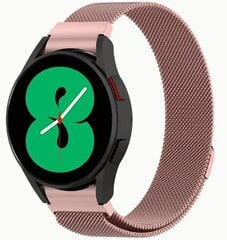 Ремешок для часов Samsung Galaxy Watch 5/Watch 5 Pro/Galaxy Watch 4, 40 мм / 44 мм, розовый цена и информация | Аксессуары для смарт-часов и браслетов | pigu.lt