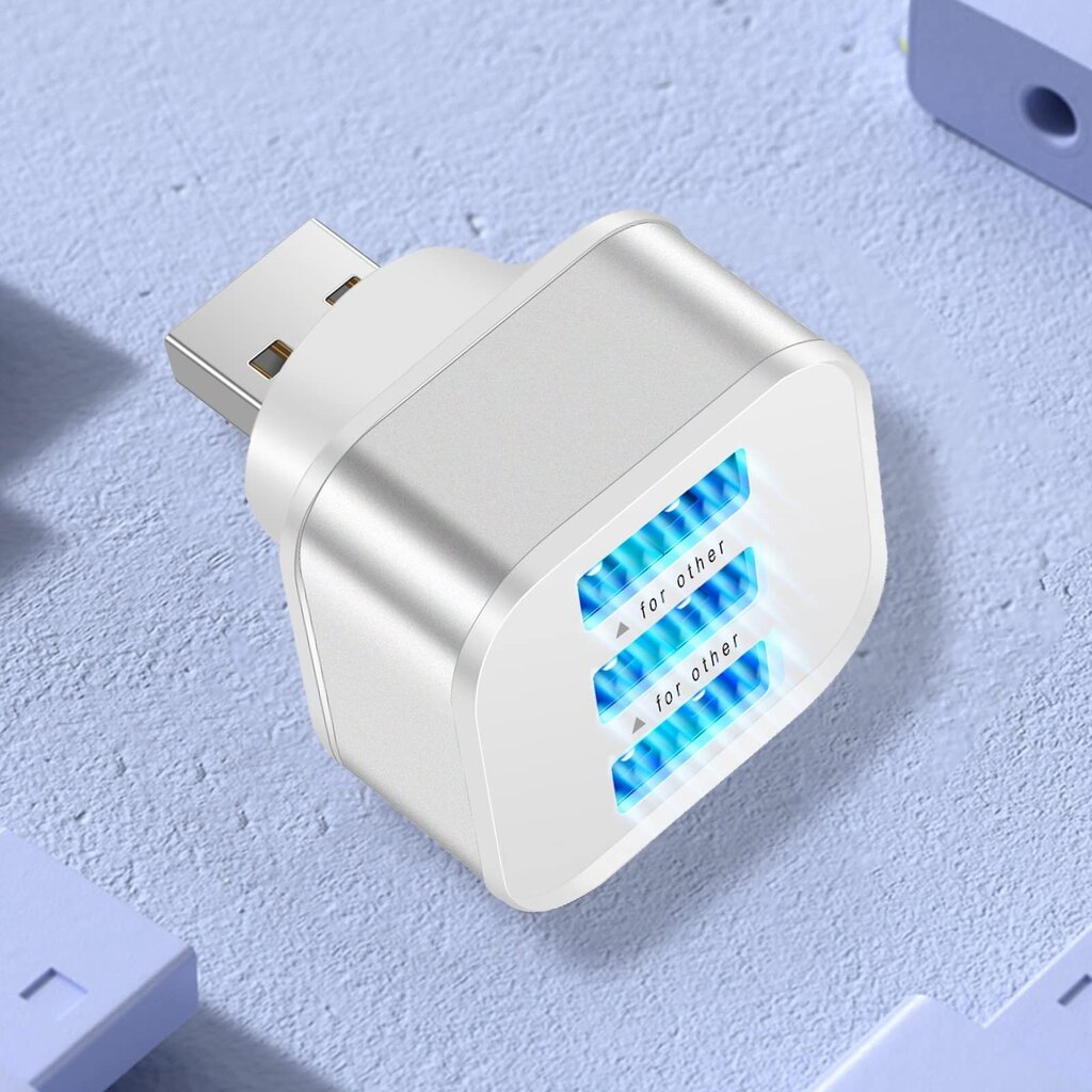 USB hub kaina ir informacija | Adapteriai, USB šakotuvai | pigu.lt