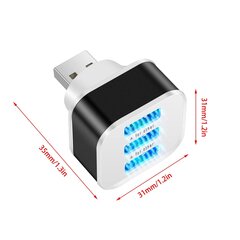 USB hub kaina ir informacija | Adapteriai, USB šakotuvai | pigu.lt