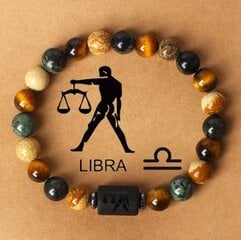 Каменный браслет со знаком зодиака ВЕСЫ цена и информация | Женские браслеты | pigu.lt