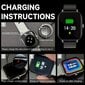 Simson Lab A230, juodo metalo kaina ir informacija | Išmanieji laikrodžiai (smartwatch) | pigu.lt