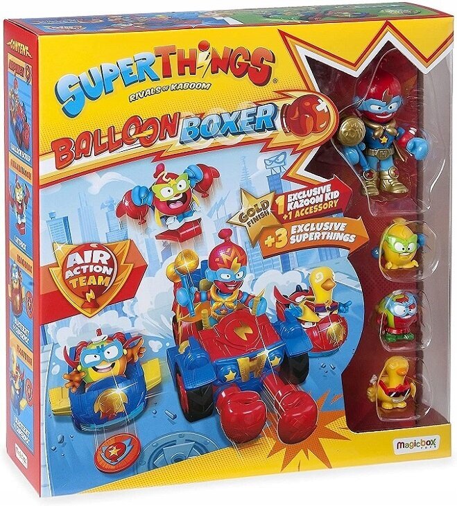 Figūrėlių rinkinys Super Things Series 8 Balloon Boxer цена и информация | Žaislai berniukams | pigu.lt