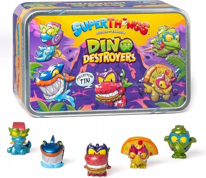 Figūrėlių rinkinys Super Things Dino Destroyers kaina ir informacija | Žaislai berniukams | pigu.lt