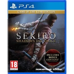 SEKIRO Shadow Die Twice Game of The Year Edition PS4 цена и информация | Компьютерные игры | pigu.lt