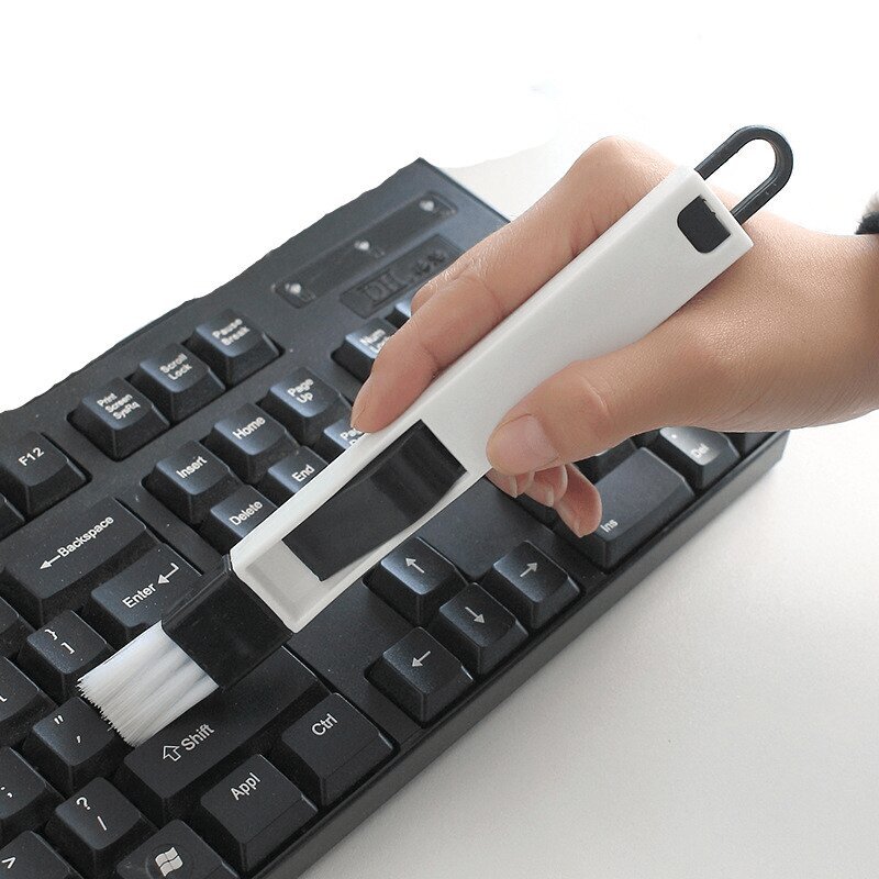 Kompiuterio klaviatūros valymo šepetėlis, 1 vnt. kaina ir informacija | Valymo reikmenys ir priedai | pigu.lt