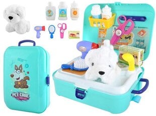 Игрушечная собачья парикмахерская, набор для купания собаки. цена и информация | Игрушки для девочек | pigu.lt