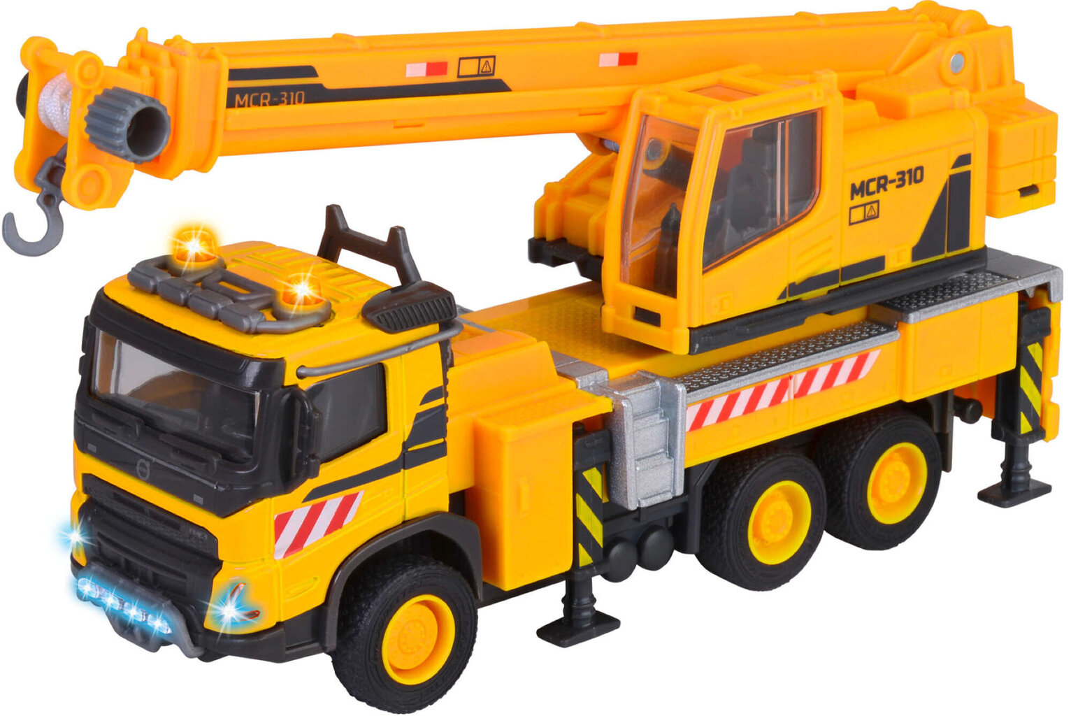 Žaislinis statybinis kranas Majorette Volvo, su judančiomis dalimis kaina ir informacija | Žaislai berniukams | pigu.lt