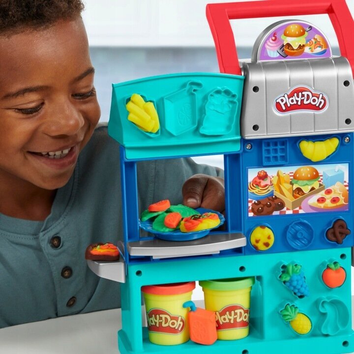 Plastilino rinkinys virtuvė Play-Doh kaina ir informacija | Lavinamieji žaislai | pigu.lt