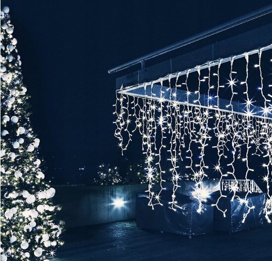 Girlianda Sople, 500 LED, 50 cm kaina ir informacija | Eglutės žaisliukai, viršūnės | pigu.lt