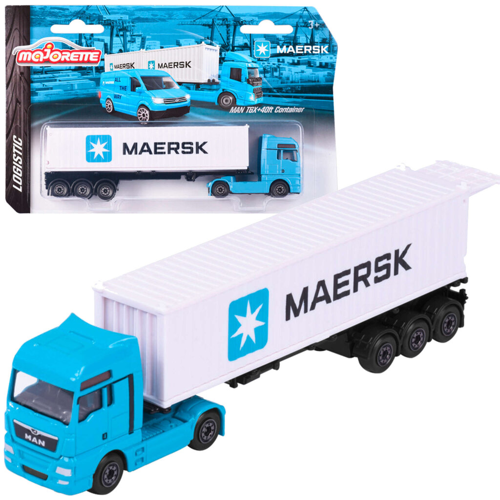 Žaislinis sunkvežimis Majorette Maersk цена | pigu.lt