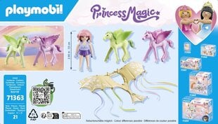 71363 PLAYMOBIL® Princess Magic Волшебная прогулка принцессы с жеребенком Пегасом цена и информация | Конструкторы и кубики | pigu.lt