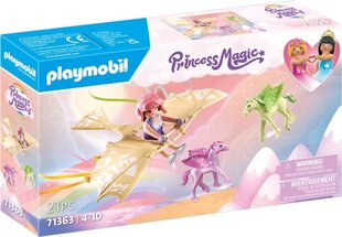 71363 PLAYMOBIL® Princess Magic Волшебная прогулка принцессы с жеребенком Пегасом цена и информация | Конструкторы и кубики | pigu.lt