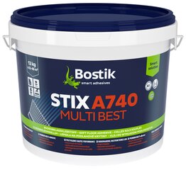 Lanksčių dangų klijai Bostik Stix A740 Multi Best, 13kg kaina ir informacija | Klijai | pigu.lt