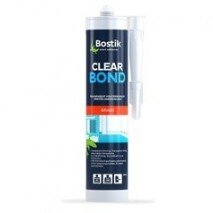 Klijuojantis hermetikas Bostik Clear Bond, 300ml (skaidrus) kaina ir informacija | Klijai | pigu.lt