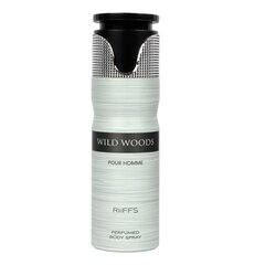 Дезодорант Wild Woods Riiffs для мужчин, 200мл
 цена и информация | Дезодоранты | pigu.lt