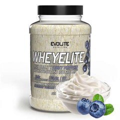 Baltymai EvoLite WheyElite Blueberry Yoghurt, 900g kaina ir informacija | Baltymai | pigu.lt