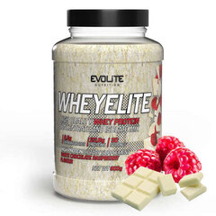 Baltymai EvoLite WheyElite White Chocolate Raspberry, 900g kaina ir informacija | Baltymai | pigu.lt