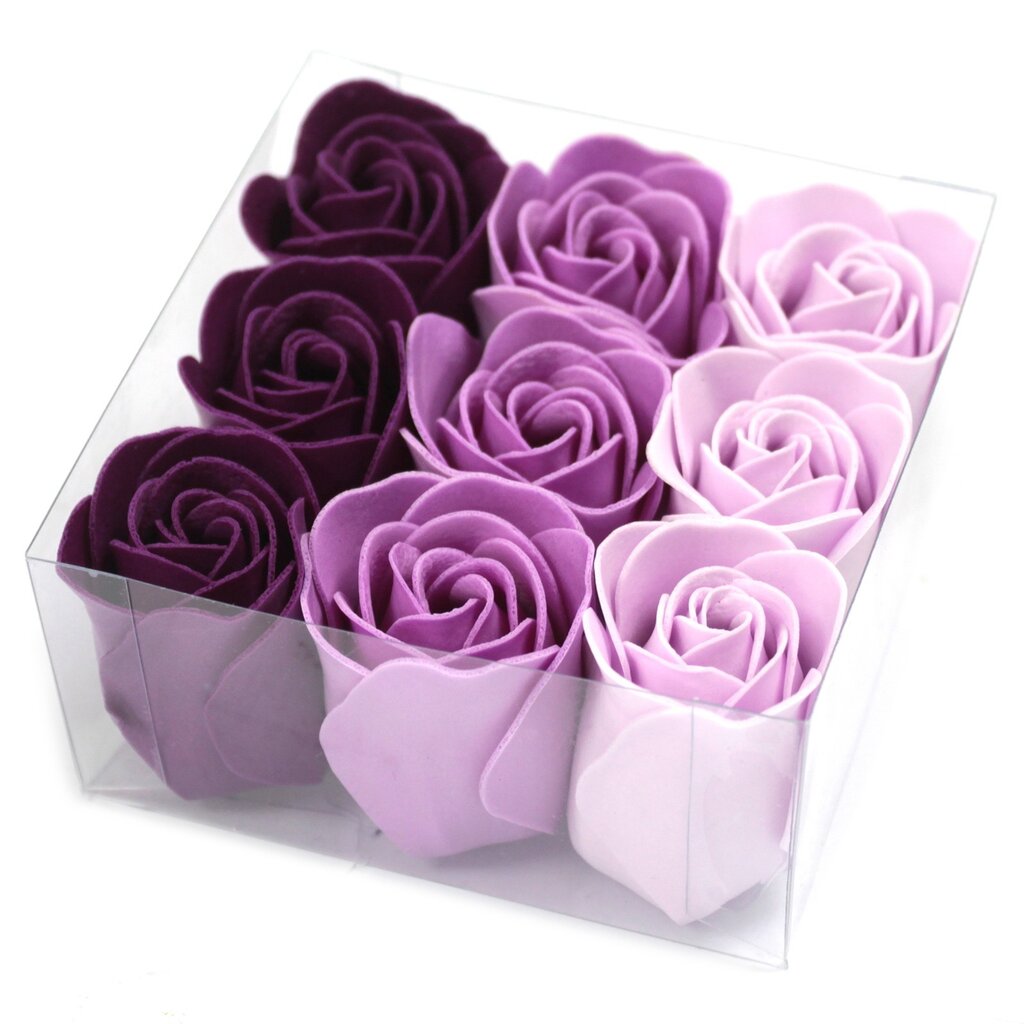 Muilo rožių ir kvapiosios žvakutės dovanų rinkinys Vonios rojus, 4 vnt. kaina ir informacija | Muilai | pigu.lt