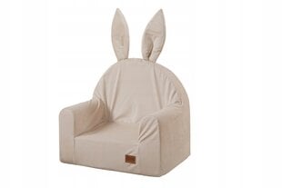 Vaikiškas fotelis Baby-Raj Zuikis, smėlio spalvos цена и информация | Детские диваны, кресла | pigu.lt