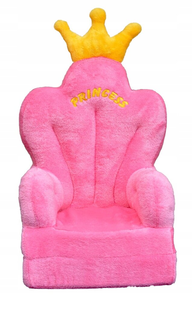 Vaikiškas fotelis Smyk Sostas, rožinis kaina ir informacija | Vaikiški sėdmaišiai, foteliai, pufai | pigu.lt