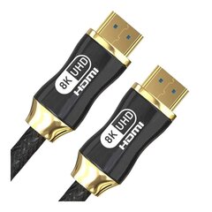 Black Stork HDMI, 3 m kaina ir informacija | Kabeliai ir laidai | pigu.lt
