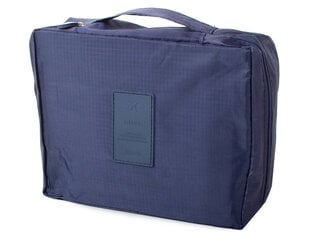 Kelioninis kosmetikos krepšys mėlynas kaina ir informacija | Lagaminai, kelioniniai krepšiai | pigu.lt