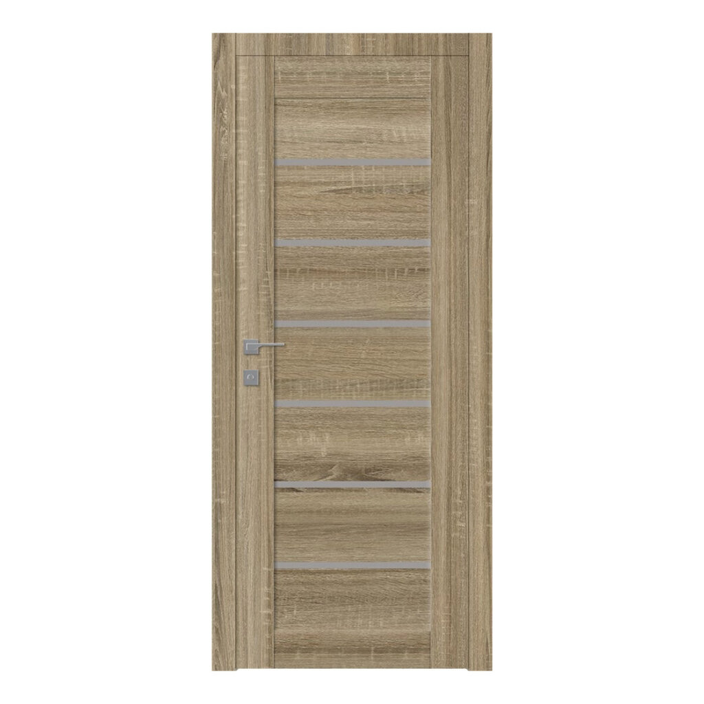 Naujos vidaus durys Alba Amberes Oak Natural 700*2000 su stakta kaina ir informacija | Vidaus durys | pigu.lt