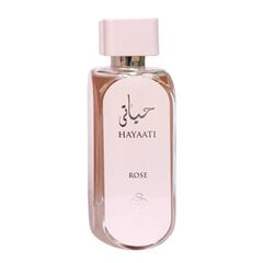 Kvapusis vanduo Hayaati Rose Fragrance World EDP moterims, 100 ml kaina ir informacija | Kvepalai moterims | pigu.lt