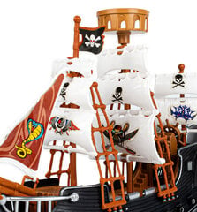 Piratų laivas su figūrėlėmis, juodas kaina ir informacija | Žaislai berniukams | pigu.lt