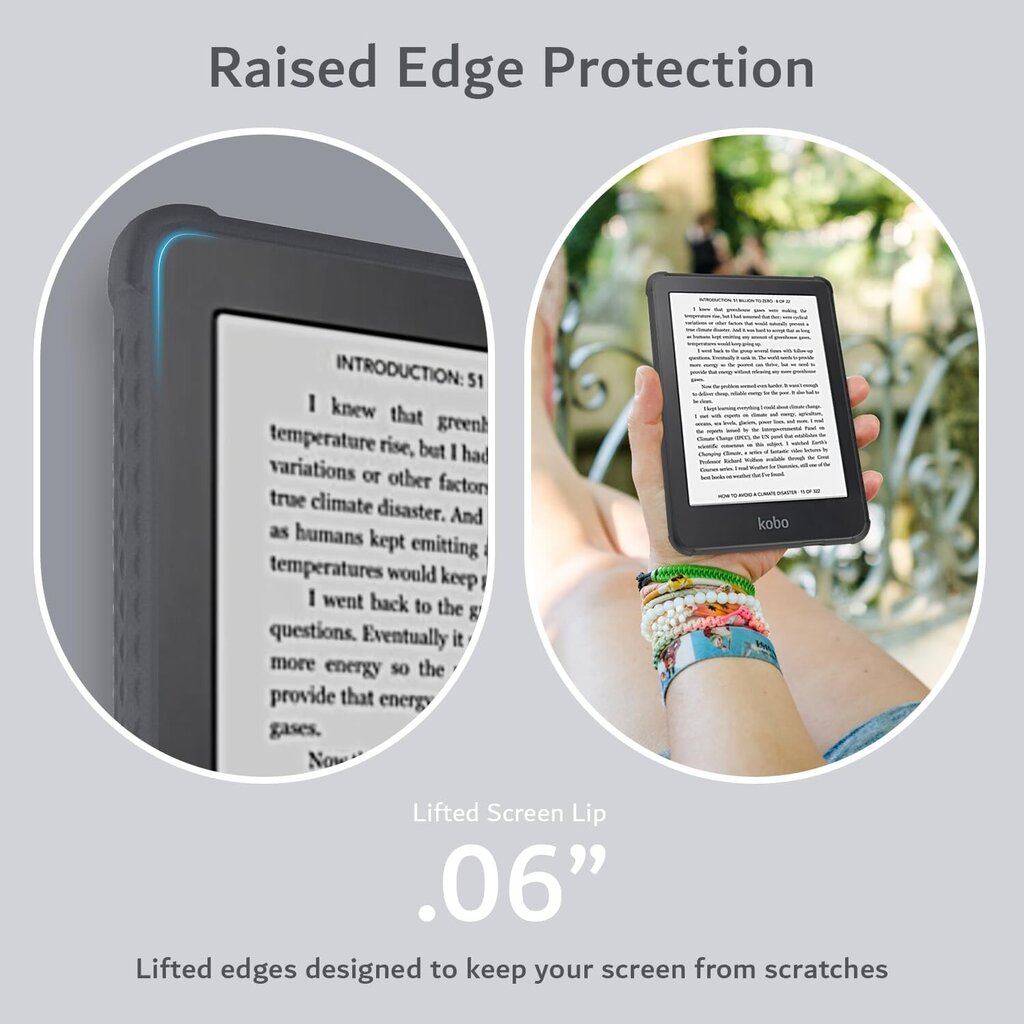 TUDIA Kobo Libra 2 SKN Series Case - Frosted Blue