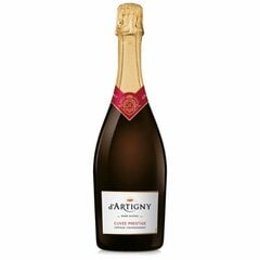 Nealkoholinis putojantis vynas d'Artigny Cuvee Prestige, 750 ml цена и информация | Безалкогольные напитки | pigu.lt