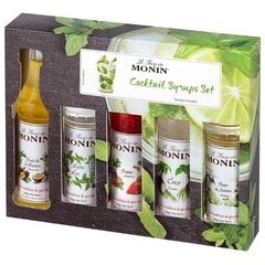 Sirupų rinkinys Monin kokteiliams, 50 ml x 5 vnt. kaina ir informacija | Padažai | pigu.lt