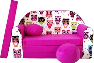 Sofa Welox, rožinė цена и информация | Детские диваны, кресла | pigu.lt