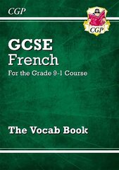 GCSE French Vocab Book kaina ir informacija | Knygos paaugliams ir jaunimui | pigu.lt