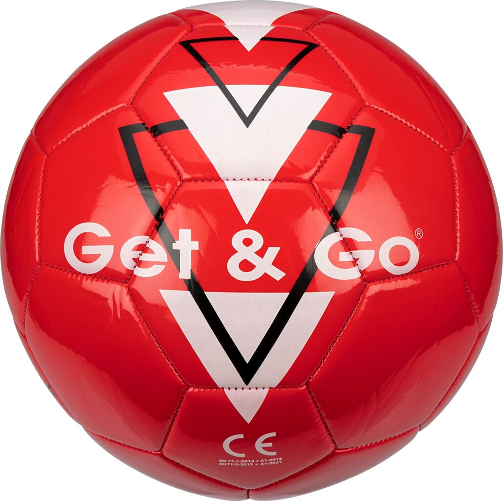 Futbolo kamuolys Get&Go, 5 dydis kaina ir informacija | Futbolo kamuoliai | pigu.lt