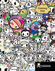 tokidoki Coloring Pad kaina ir informacija | Knygos apie sveiką gyvenseną ir mitybą | pigu.lt