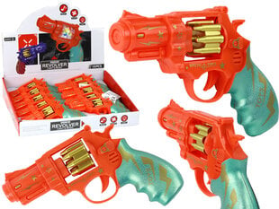Игрушечный пистолет с подсветкой, оранжевый цена и информация | Игрушки для мальчиков | pigu.lt