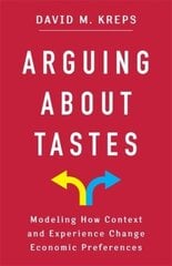Arguing About Tastes: Modeling How Context and Experience Change Economic Preferences kaina ir informacija | Ekonomikos knygos | pigu.lt