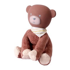Мишка с платочком Tikiri Toys  цена и информация | Игрушки для малышей | pigu.lt