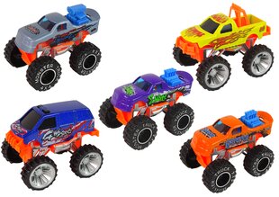 Monster Truck transporto priemonių rinkinys 9 vnt. kaina ir informacija | Žaislai berniukams | pigu.lt