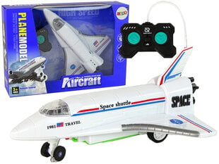 Реактивный самолет с дистанционным управлением, белый цена и информация | Игрушки для мальчиков | pigu.lt