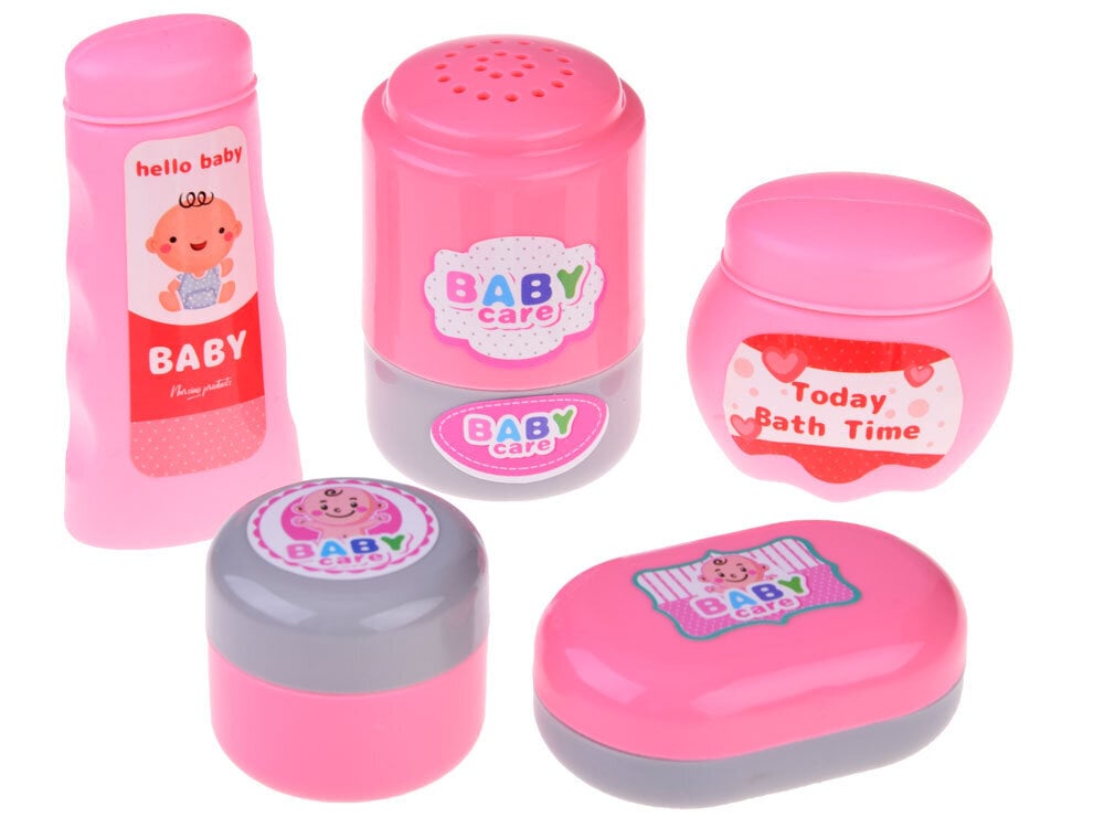 Lėlės kūdikio priedų rinkinys kaina ir informacija | Žaislai mergaitėms | pigu.lt