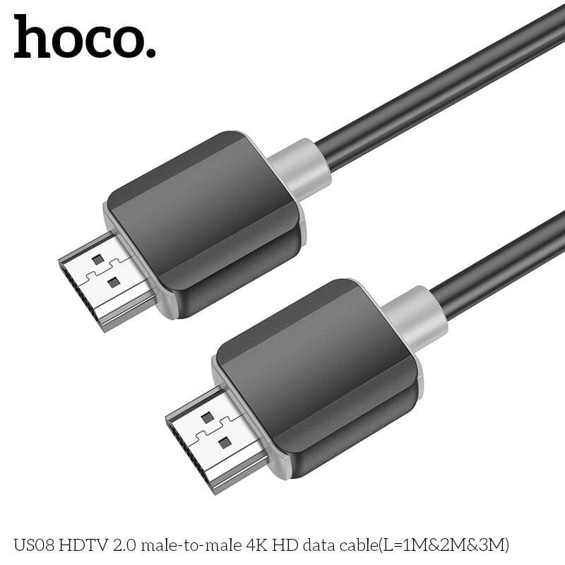 Hoco HDMI, 1m kaina ir informacija | Kabeliai ir laidai | pigu.lt