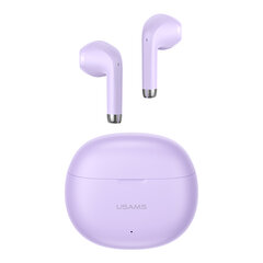 USAMS Słuchawki Bluetooth 5.3 TWS Rhymbo Series bezprzewodowe fioletowy|purple BHUYO04 (US-YO17) цена и информация | Наушники | pigu.lt